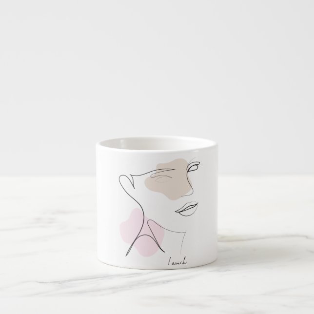 Caneca de Dama de Honra - Caneca de Café com Arte  (Frente)