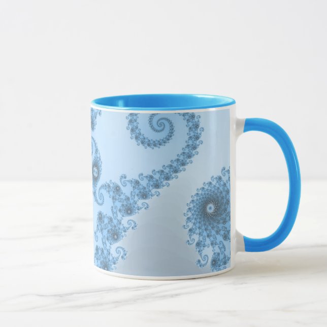 Caneca de Dança Azul (Direita)