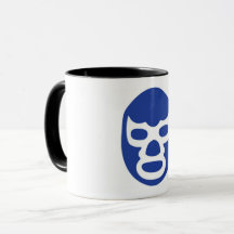 Caneca de demônio azul