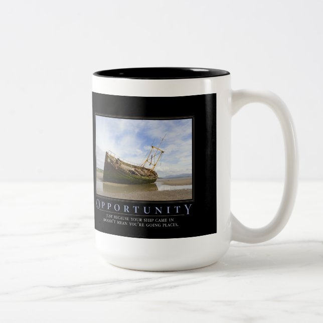 Caneca de Demotivational da colaboração (Direita)