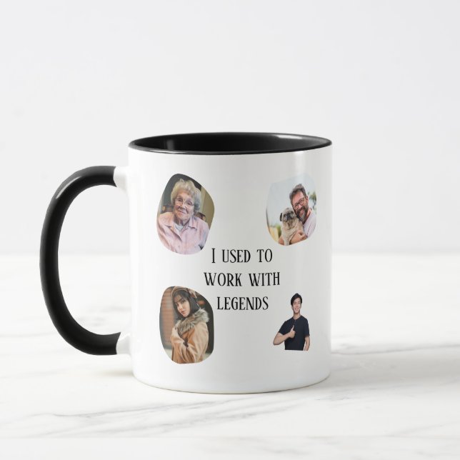 Caneca de despedida personalizada para colega de t (Esquerda)