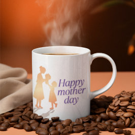 Caneca de Dia de as mães feliz