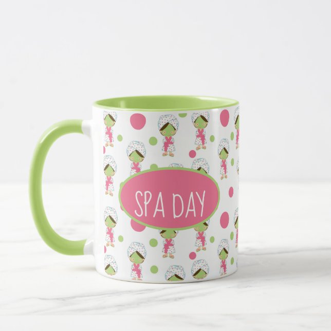 Caneca de Dia de Spa (Esquerda)