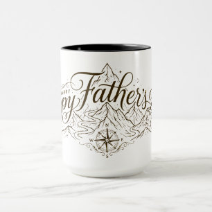 Caneca de Dia dos Pais Mountain Ridge Outdoor