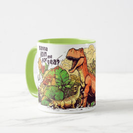 Caneca de dinossauro