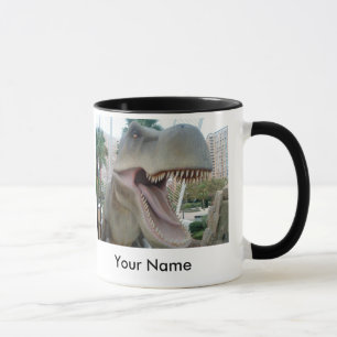 Caneca de Dinossauro T-Rex