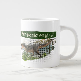 caneca de dinossauro, xícara de café gigante, pré-