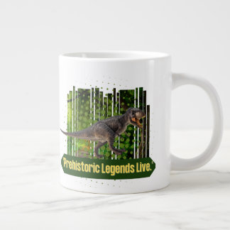 caneca de dinossauro, xícara de café gigante, pré-