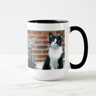Caneca de dois gatos