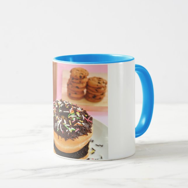 Caneca de Donuts e Biscoitos (Frente Esquerda)