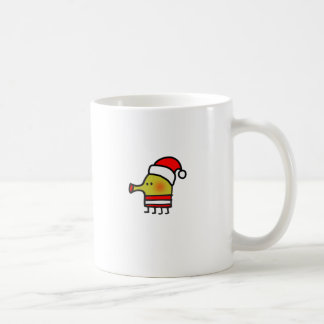 Caneca de Doodler do papai noel