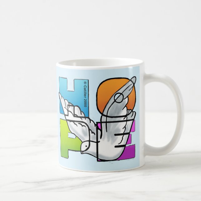 Caneca de Dove Esperança (Direita)