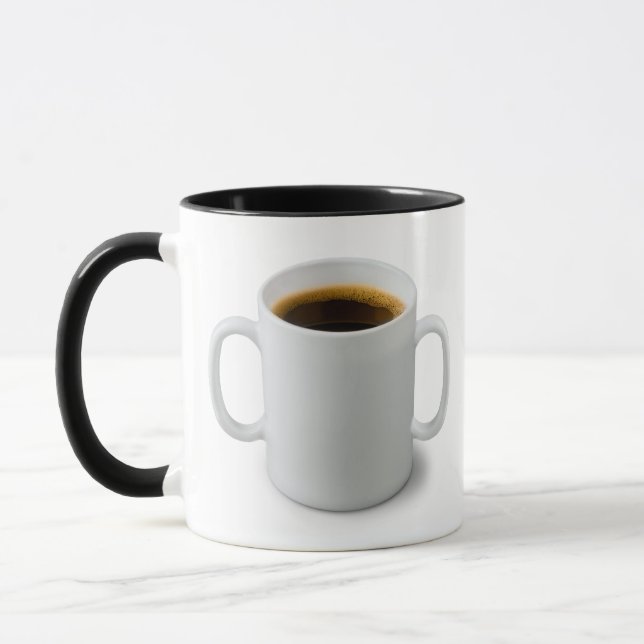 Caneca de duas alças (Esquerda)