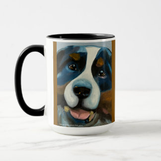 Caneca de duas cores do São Bernardo, 15 oz