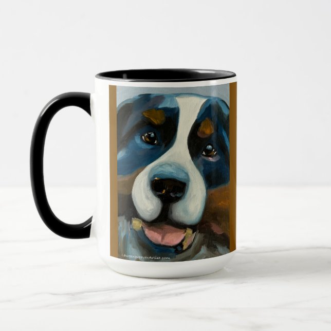 Caneca de duas cores do São Bernardo, 15 oz (Esquerda)