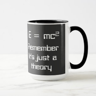 Caneca ² de E=mc. A teoria de Einstein de relatividade e