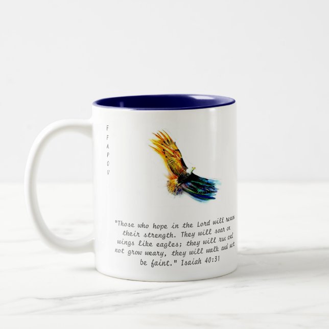 Caneca de Eagle do 40:31 de FFAPOV Isaiah (destro) (Esquerda)