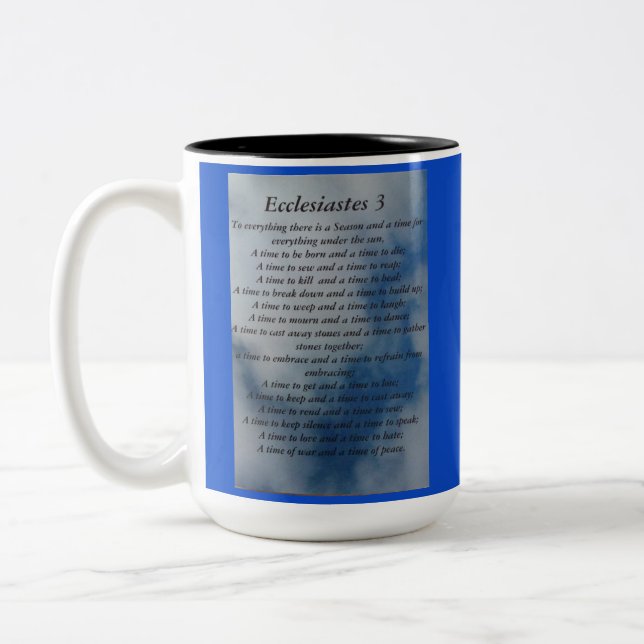 Caneca de Ecclesiastes (Esquerda)