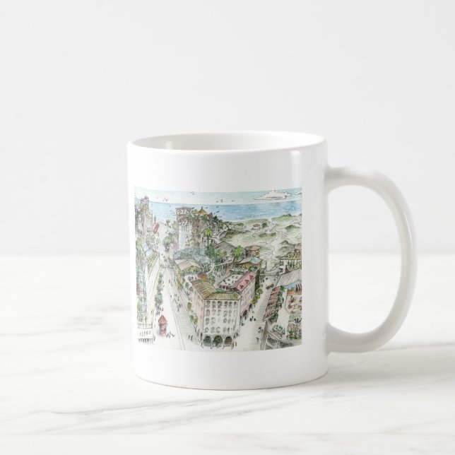 Caneca de Ecocity Nova Orleães (Direita)