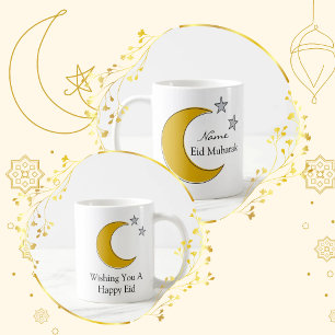 Caneca de Eid Totalmente Personalizável - Xícara d