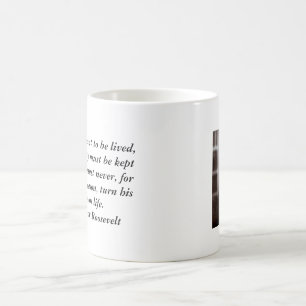 Caneca de Eleanor Roosevelt - vida