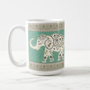Caneca de elefante decorativa