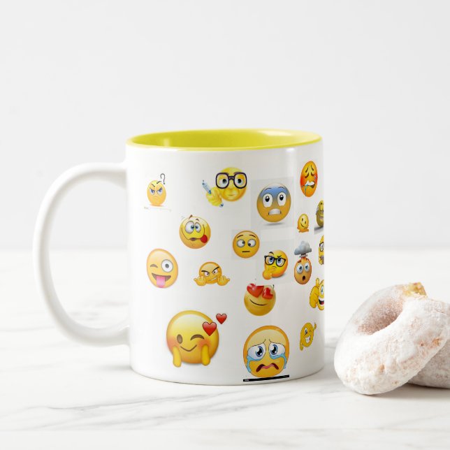 caneca de emoji (Com Donut)