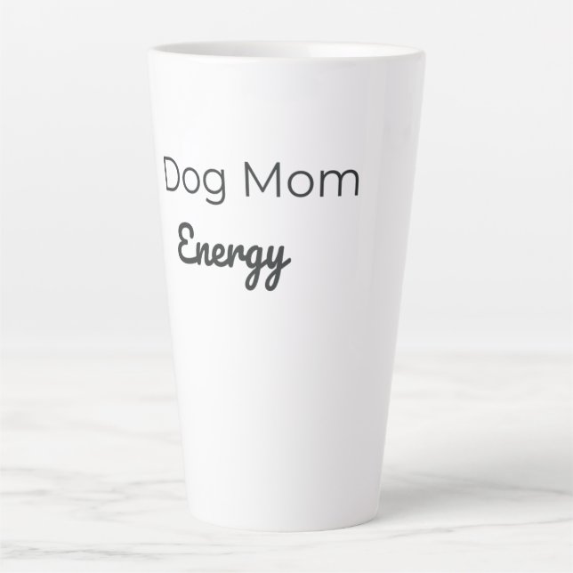 Caneca de Energia de Mãe de Cachorro | Xícara de C (Frente)