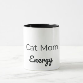 Caneca de Energia de Mãe de Gato | Xícara de Café