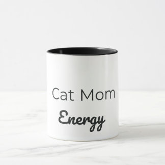 Caneca de Energia de Mãe de Gato | Xícara de Café