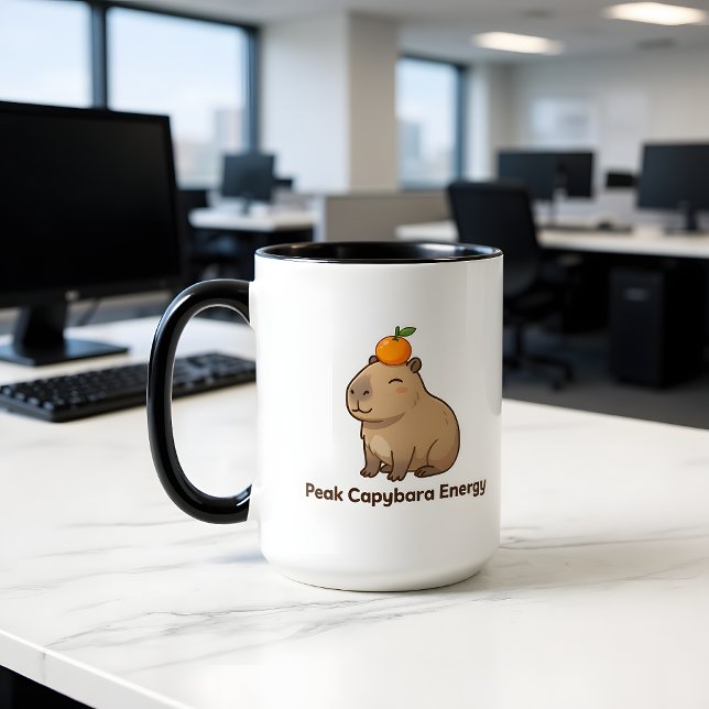 Caneca de Energia do Capivara de Pico – Capivara E (Criador carregado)