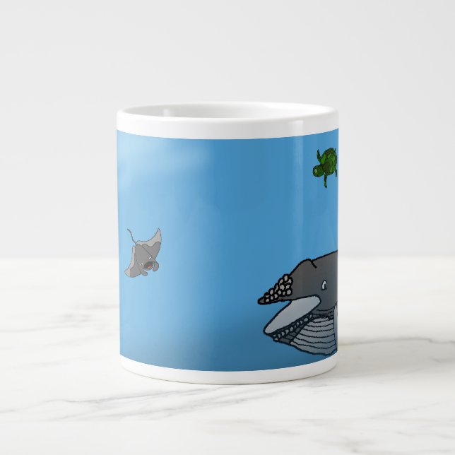Caneca de escape do oceano (Frente)