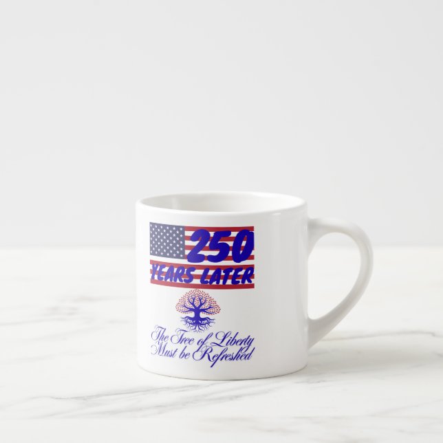 Caneca de espresso Árvore da Liberdade (Direita)