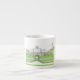 Caneca de Espresso Cottage by the Sea