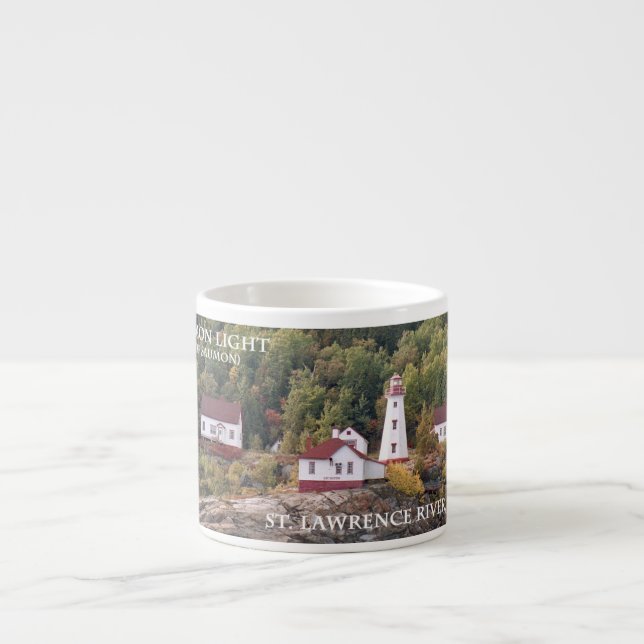 Caneca de espresso de Cabo Salmão (Frente)