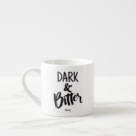 Caneca de Espresso - Escuro e Amargo