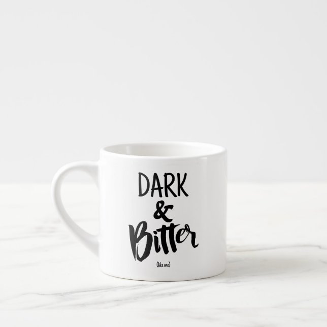 Caneca de Espresso - Escuro e Amargo (Esquerda)