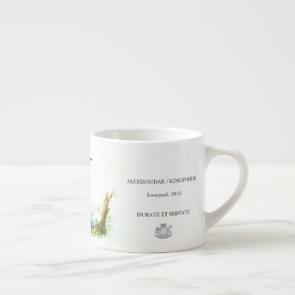 Caneca de Espresso Kingfisher do Arquivo de Liverp