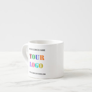 Caneca de Espresso para Empresa com Logotipo e Tex