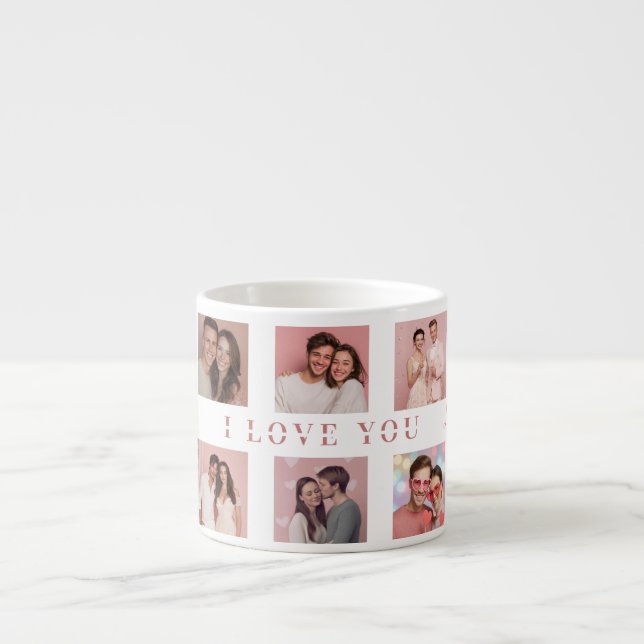 Caneca de Espresso Personalizada para o Dia dos Na (Frente)