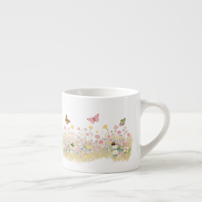 Caneca de Espresso Prado de Verão (Direita)