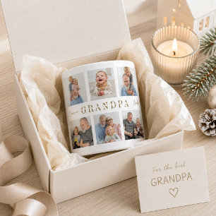 Caneca de Expresso Personalizada para Avô Fotos