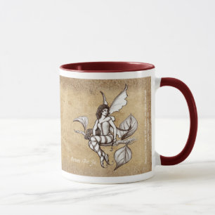 Caneca de Fae da árvore do outono