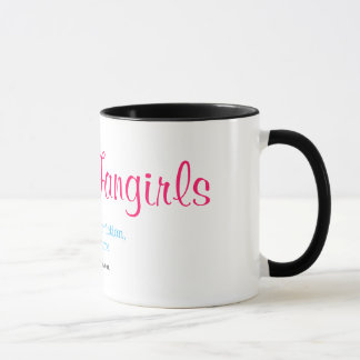 Caneca de Fangirls da ficção