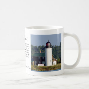 Caneca de farol da Ilha de Beaver Harbor