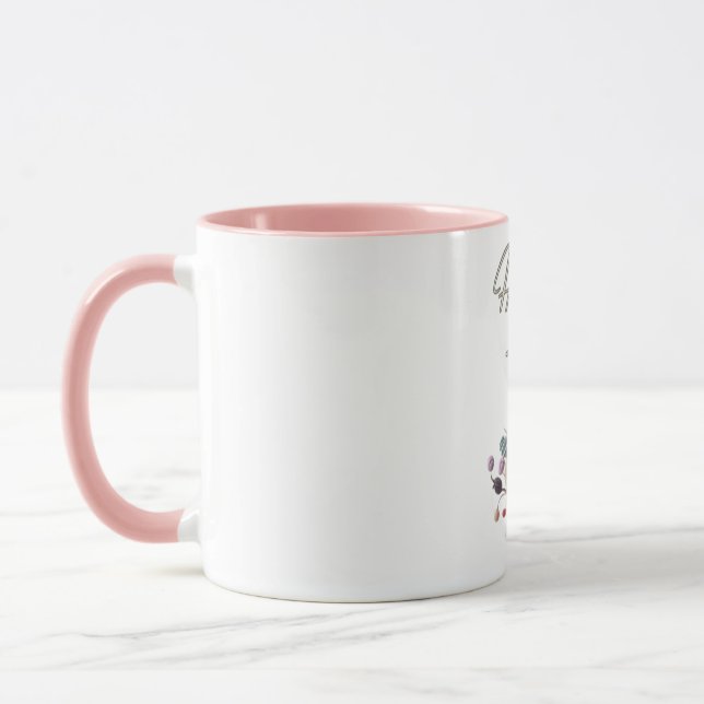Caneca de Feliz Aniversário – Presente Colorido pa (Esquerda)