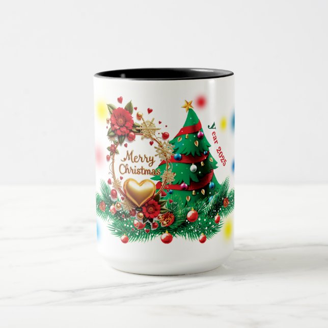 Caneca de Feliz Natal 2025 (Centro)