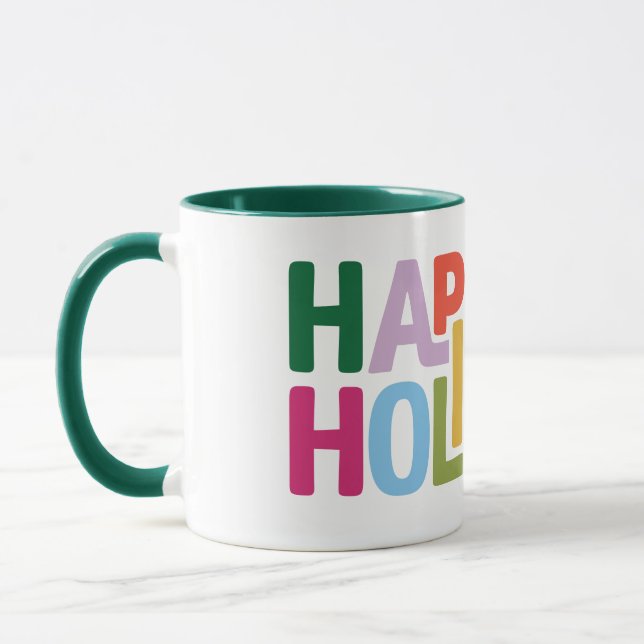 Caneca de Férias com Vibrações Retrô (Esquerda)