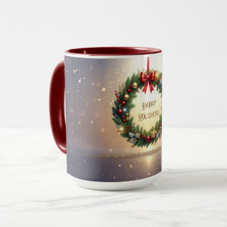 Caneca de Férias de Natal Festiva