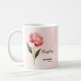 Caneca de Flor Personalizada em novembro